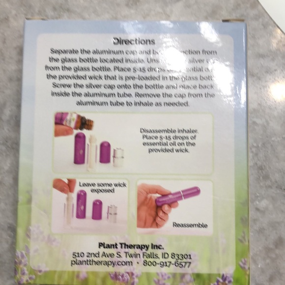 Plant Therapy Aromatherapy Inhaler 2 inhalers - Picture 2 of 2